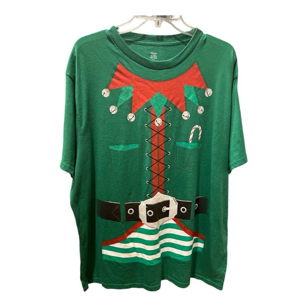 Elf Christmas Shirt. Mens 2XL